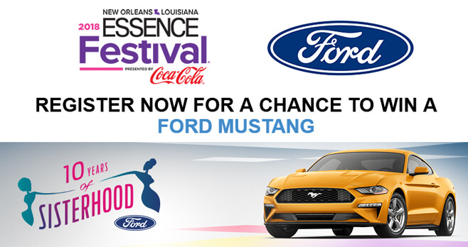 ESSENCE Win a Ford Sweepstakes