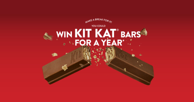 Kit Kat Break Time Summer Sweepstakes