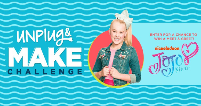 Michaels Unplug and MAKE Sweepstakes