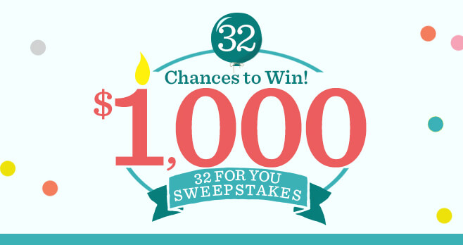 QVC 32 For You Sweepstakes