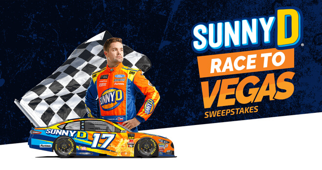 Sunny D Race to Vegas Sweepstakes