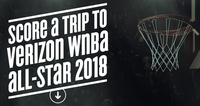 Verizon WNBA All-Star 2018 Sweepstakes