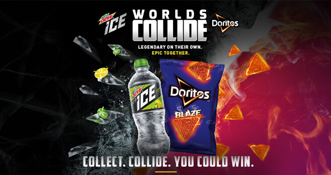Worlds Collide: MTN DEW and DORITOS Sweepstakes