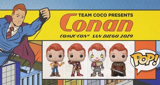 Conan Pop Figure Sweepstakes 2019