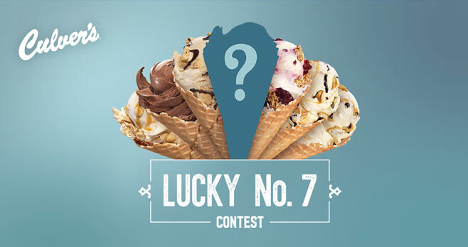 Culver's Lucky 7 Contest