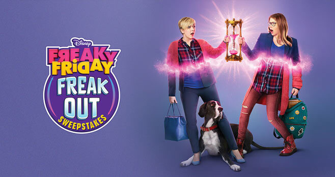 Disney Channel Freaky Friday FREAK OUT Sweepstakes