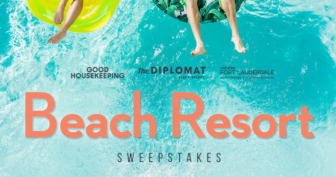 Good Housekeeping Diplomat Beach Resort Sweepstakes