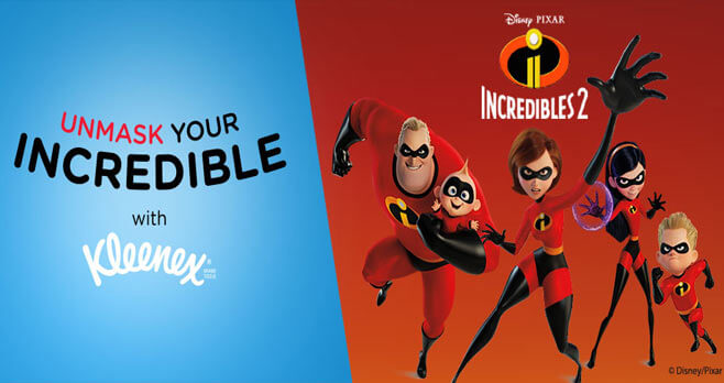 Kleenex Unmask Your Incredible Sweepstakes