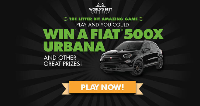 World's Best Cat Litter The Litter Bit Amazing Game Sweepstakes