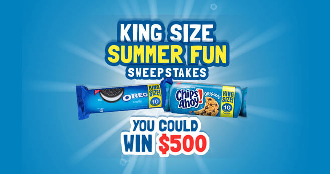 My King Size Summer Fun Sweepstakes