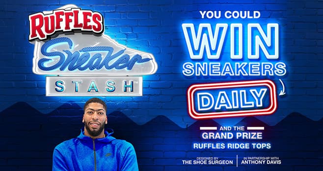 RUFFLES Sneaker Stash Sweepstakes