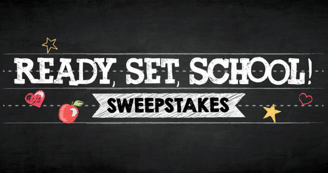 Scotties Ready Set School Sweepstakes