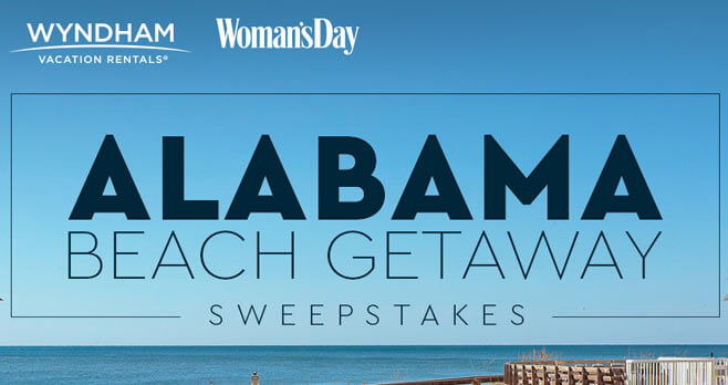 Woman's Day Alabama Beach Getaway Sweepstakes