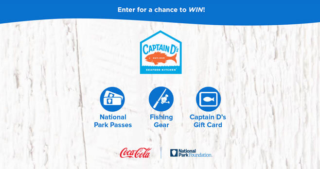 Go Fishing with Captain D's Sweepstakes