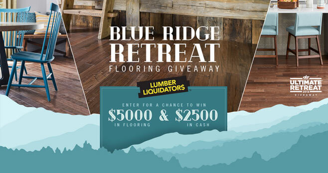 HGTV Blue Ridge Retreat Flooring Giveaway