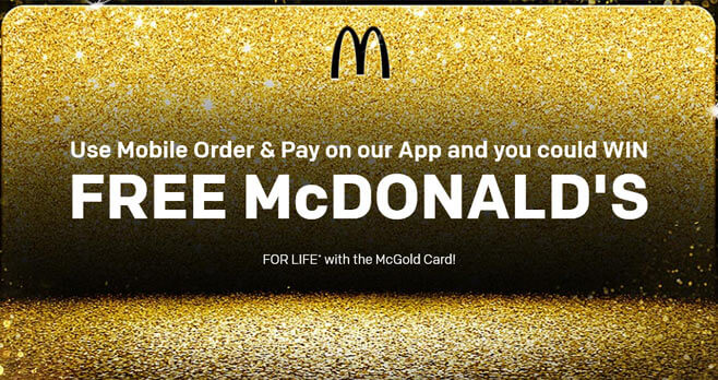 McDonald's Mobile McGold Card Sweepstakes