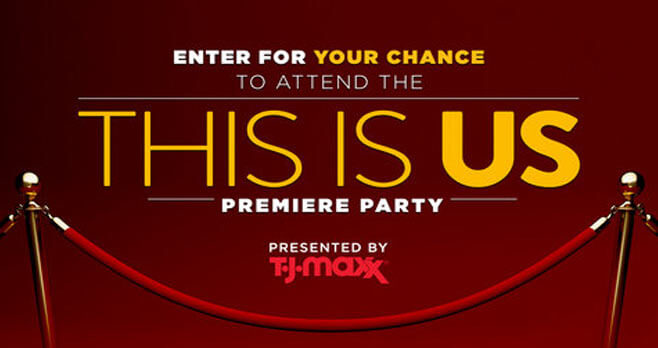NBC T.J. Maxx This Is Us Sweepstakes