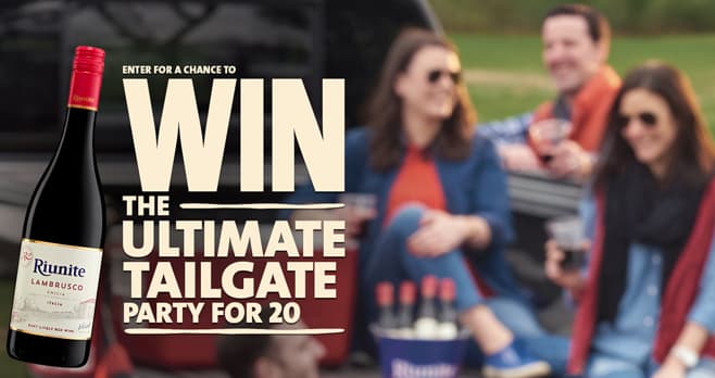 Riunite Ultimate Tailgate Party Sweepstakes