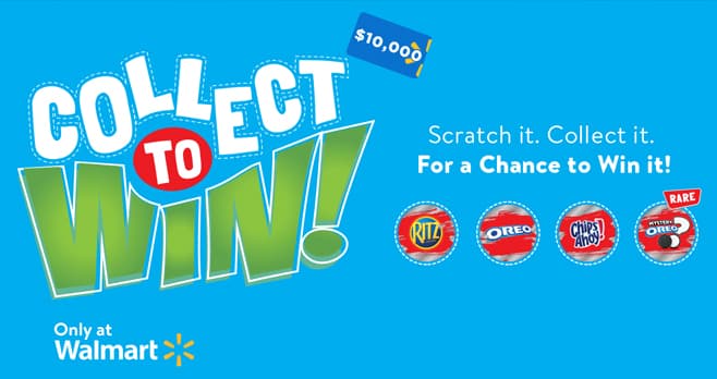 Walmart Collect To Win Game (CollectSnack.com)