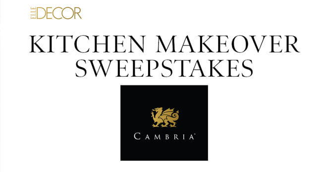 ELLE DECOR Cambria Countertop Sweepstakes