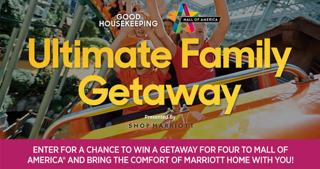 Good Housekeeping Mall of America Ultimate Family Getaway Sweepstakes