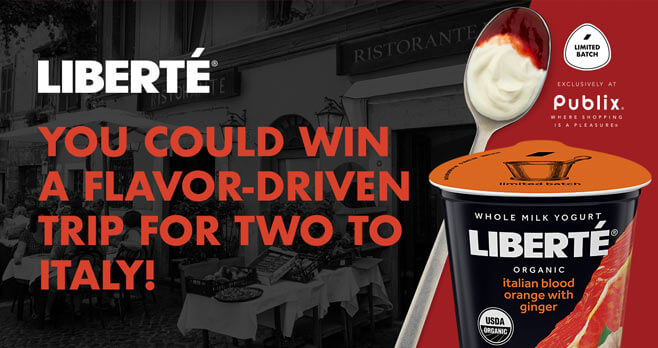 Liberté Taste of Italy Sweepstakes