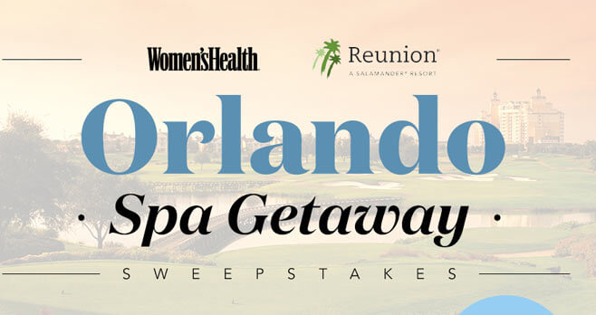 Women's Health Orlando Spa Getaway Sweepstakes