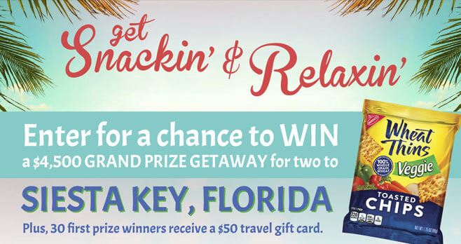Wheat Thins Vacay Sweepstakes