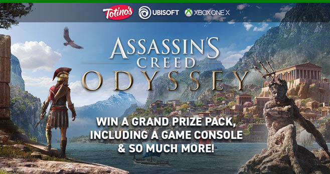 Totino's Assassin's Creed Odyssey Sweepstakes