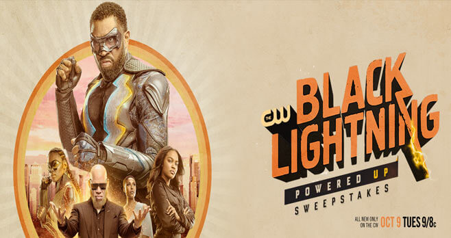 The CW Black Lightning Powered Up Sweepstakes (BlackLightningSweepstakes.com)