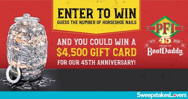 BootDaddy Horseshoe Nails Giveaway 2020