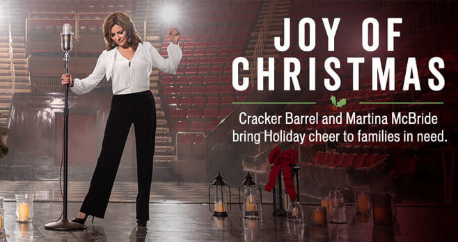 Cracker Barrel The Joy of Christmas Contest