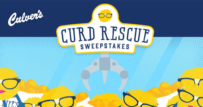 Culver's Curd Rescue Sweepstakes