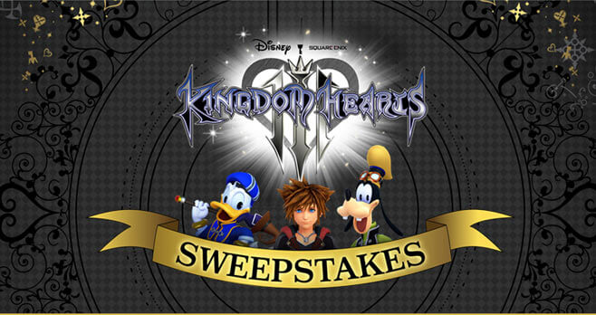 GameStop PowerUp Rewards Kingdom Hearts III Sweepstakes