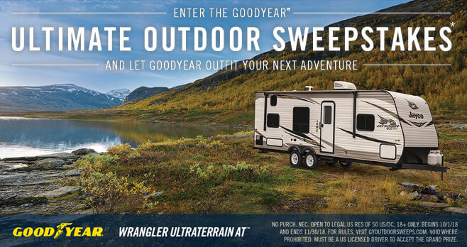 Goodyear Ultimate Outdoor Sweepstakes (gyoutdoorsweeps.com)