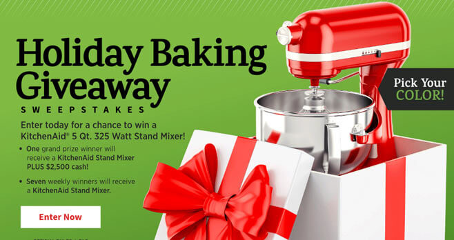 AllRecipes Holiday Baking Giveaway Sweepstakes