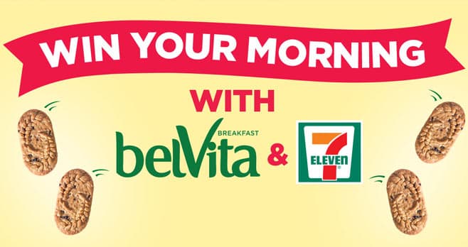 Win Your Morning with belVita and 7-Eleven Instant Win Game