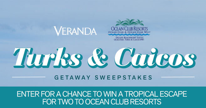 Veranda Ocean Club Resorts Getaway Sweepstakes