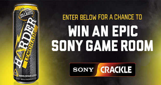 Epic Sony Game Room Sweepstakes