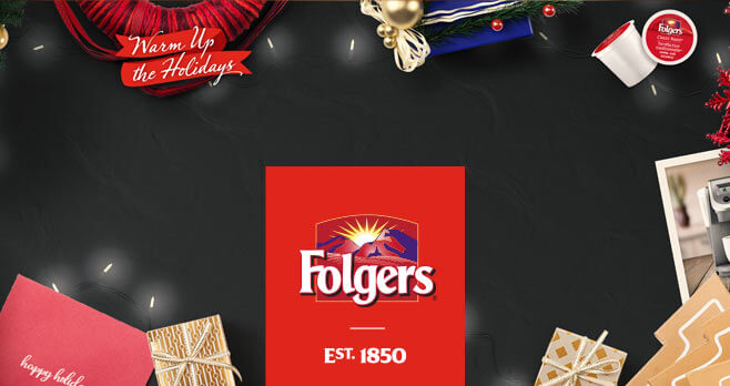 Folgers Wakin' Up Club Warm Up The Holidays Sweepstakes