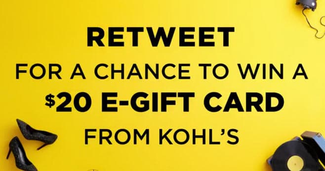 Kohl's Black Friday Sweepstakes