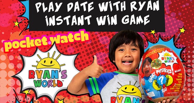 Play Date With Ryan Instant Win Game