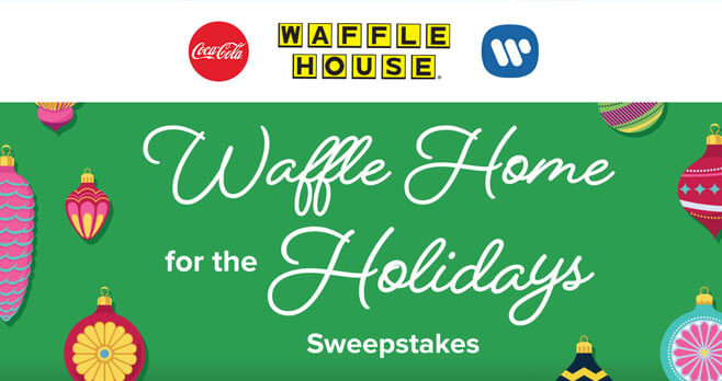 Waffle House Home for the Holidays Sweepstakes