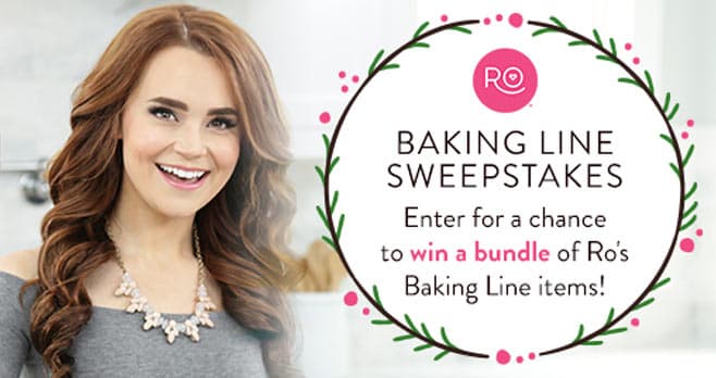 Wilton Happy Holidays Ro Baking Line Sweepstakes