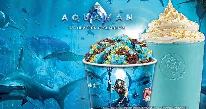 Cold Stone Creamery Aquaman Sweepstakes