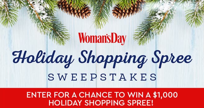 Woman's Day Holiday Cash Sweepstakes