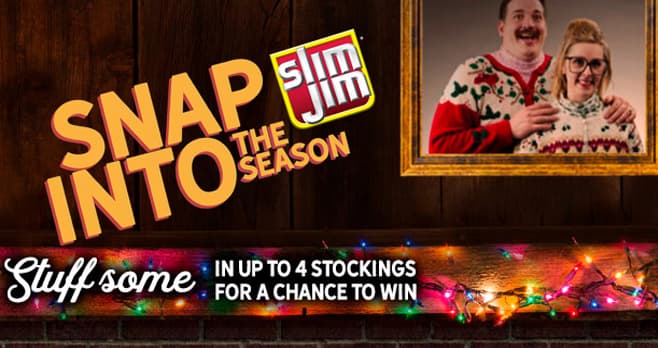 Slim Jim Snap Into The Season Sweepstakes