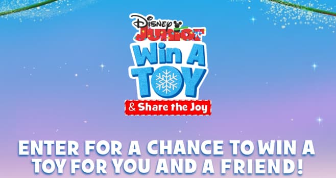 Disney Junior Win A Toy Share The Joy Sweepstakes