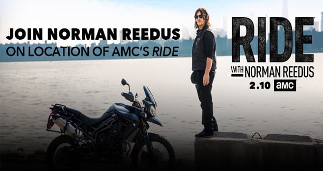 AMC Network Ride With Norman Reedus Sweepstakes