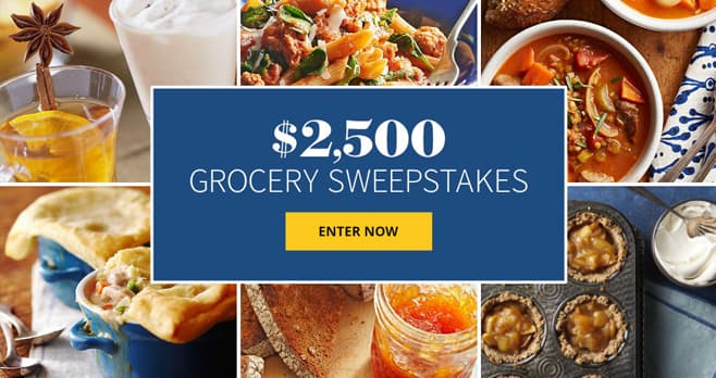 Better Homes and Gardens $2,500 Grocery Sweepstakes